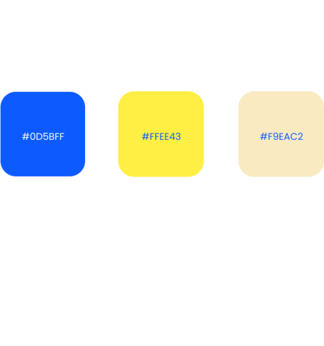 Branding, colours typography symbols